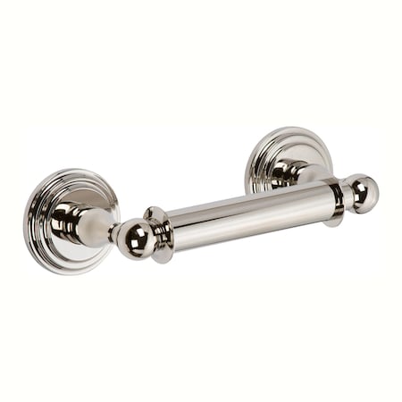 Ginger Double Post Toilet Tissue Holder in Polished Nickel 1108N/PN